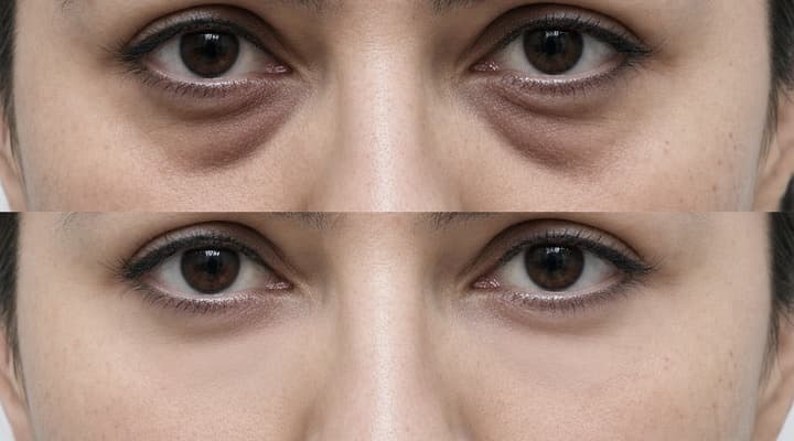 Before and after — International Patient · Fat Repositioning, patient International 08